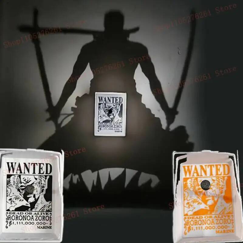 Zoro Anime Merchandise - 新しいゾロ壁掛けランプフィギュアおもちゃワンピースアニメ周辺機器キッド怪盗キッドナイトライトモデルコレクションおもちゃ