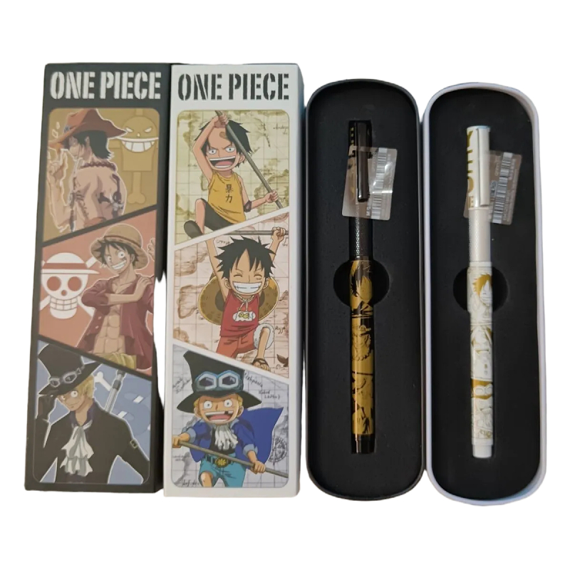 Premium Anime Merchandise - ワンピース モンキー・D・ルフィ アニメグッズ 漫画 かわいい万年筆 クリエイティブなパーソナライズされたギフトボックス