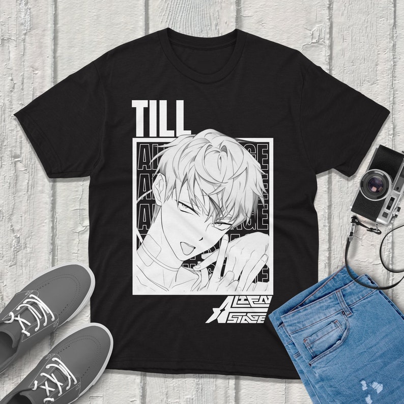 Premium Anime Merchandise - Till Alien Stage Tシャツ ヴィンテージ ストリートウェア