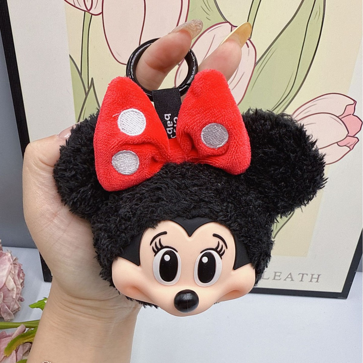 Anime Merchandise Figure - ミッキー ミニー ぬいぐるみ キーホルダー かわいいビニールフィギュア コレクタブルギフト