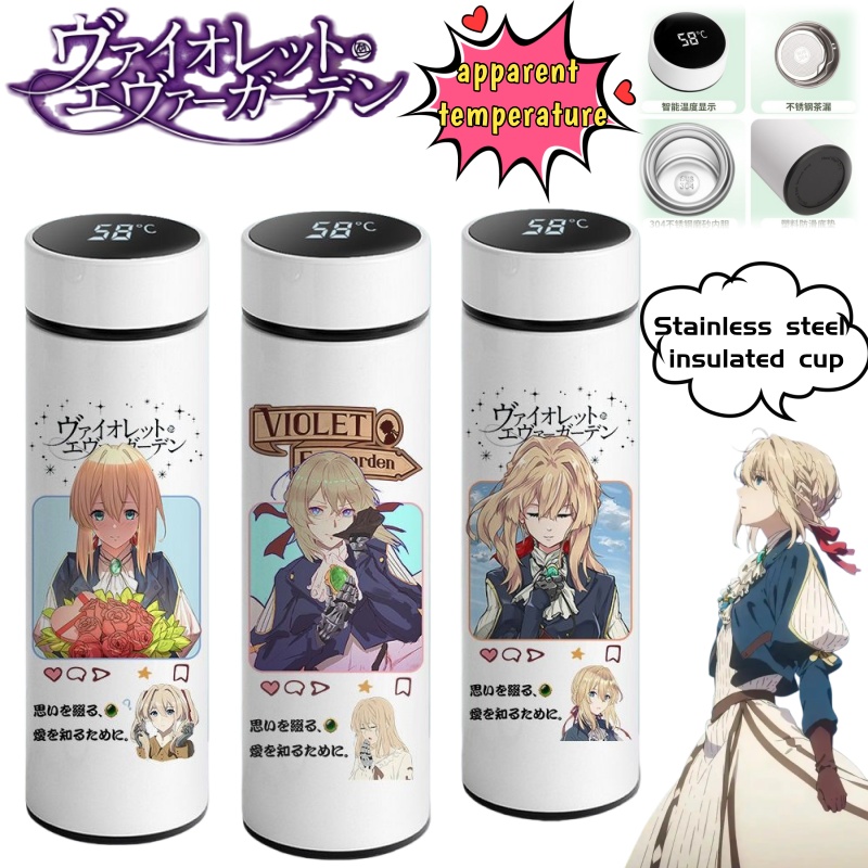 Anime Merchandise Mugs - ヴァイオレット・エヴァーガーデン レトロ アーティスティック クリエイティブ アニメ グッズ