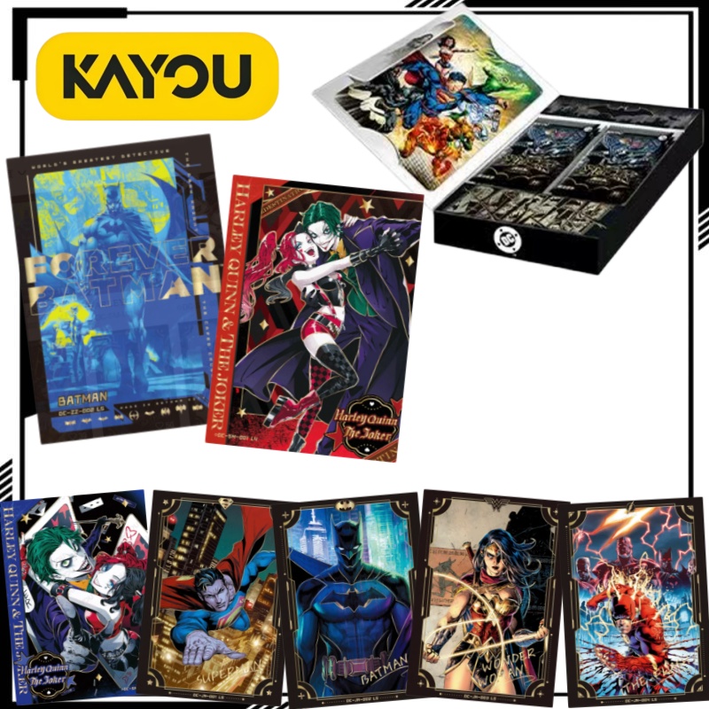 Premium Anime Merchandise - KAYOU DC レジェンドプルーフシリーズ 2 プレミアムコレクタブルカード漫画ワンダーウーマンゲームカードアニメグッズホリデーギフト