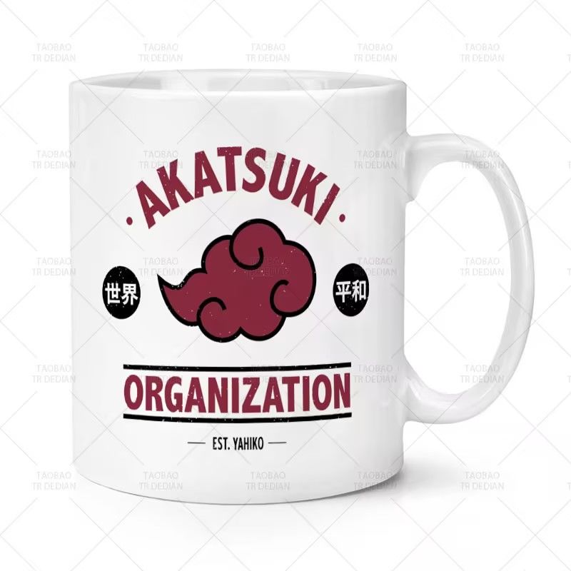 Anime Merchandise Mugs - ナルトのクールなアニメグッズ、セラミックマグカップ、コーヒーカップ、デスクトップデコレーションオーナメント、ウォーターカップ、ファンのためのクリエイティブなコレクターズギフト