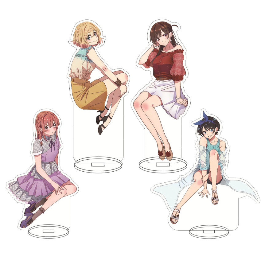 Anime Merchandise Accessories - 16CMアニメフィギュア レンタル・ア・ガールフレンド ‌ 水原千鶴 七海マミ 横山るか