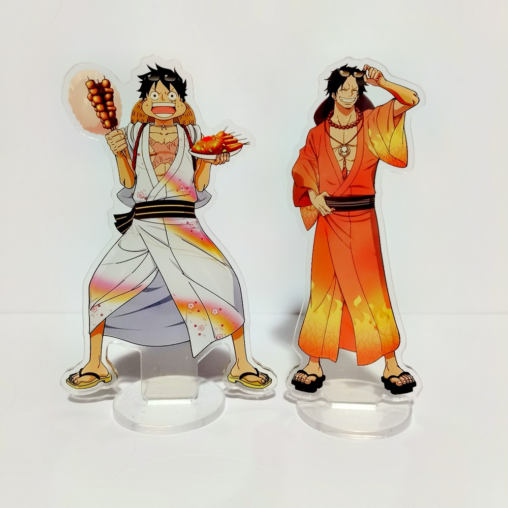 Zoro Anime Merchandise - 子供のためのアクリル製の置物,漫画のキャラクター,3Dモデルのおもちゃ,装飾的なおもちゃ,ルフィ,ゾロ,レース,ソップ,ボカ,バギー,edward,ロビン,16cm