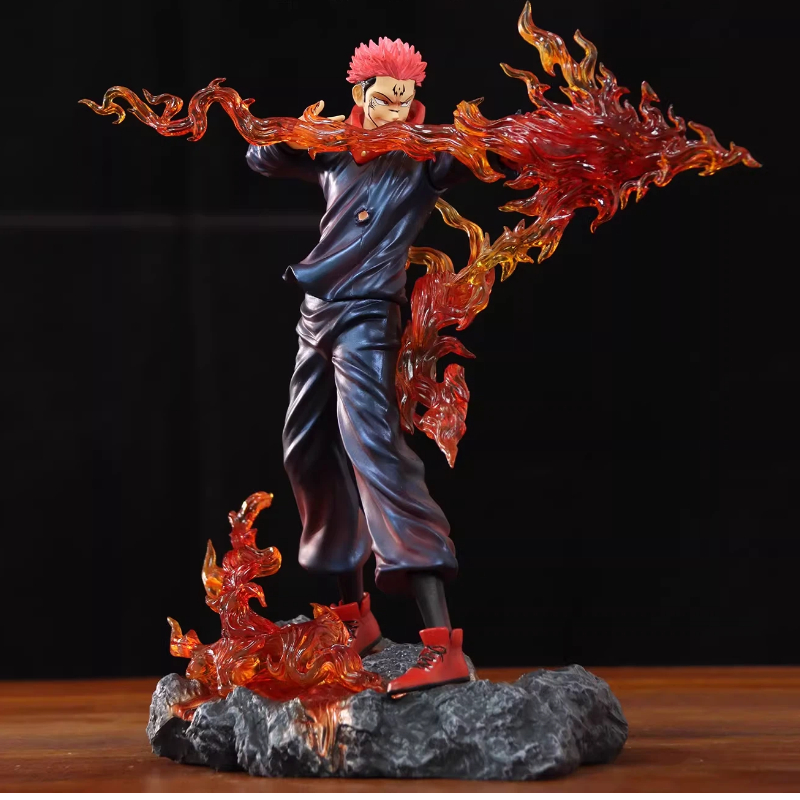 Anime Merchandise Figure - 30cm/11.81インチ アニメ 呪術廻戦 リョメン・スカナ アクションフィギュア PVC製スタチュー