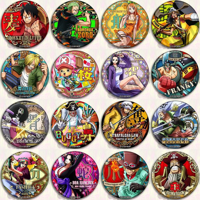 Zoro Anime Merchandise - ワンピースアニメバッジピンセットルフィゾロローサンジサボナミスーパーノヴァコレクタブルグッズアクセサリーファンギフト用
