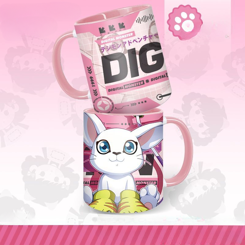 デジモンアニメキャラクターグッズ漫画ガブモンディルモンアグモ - Anime Merchandise Mugs のレビューと価格