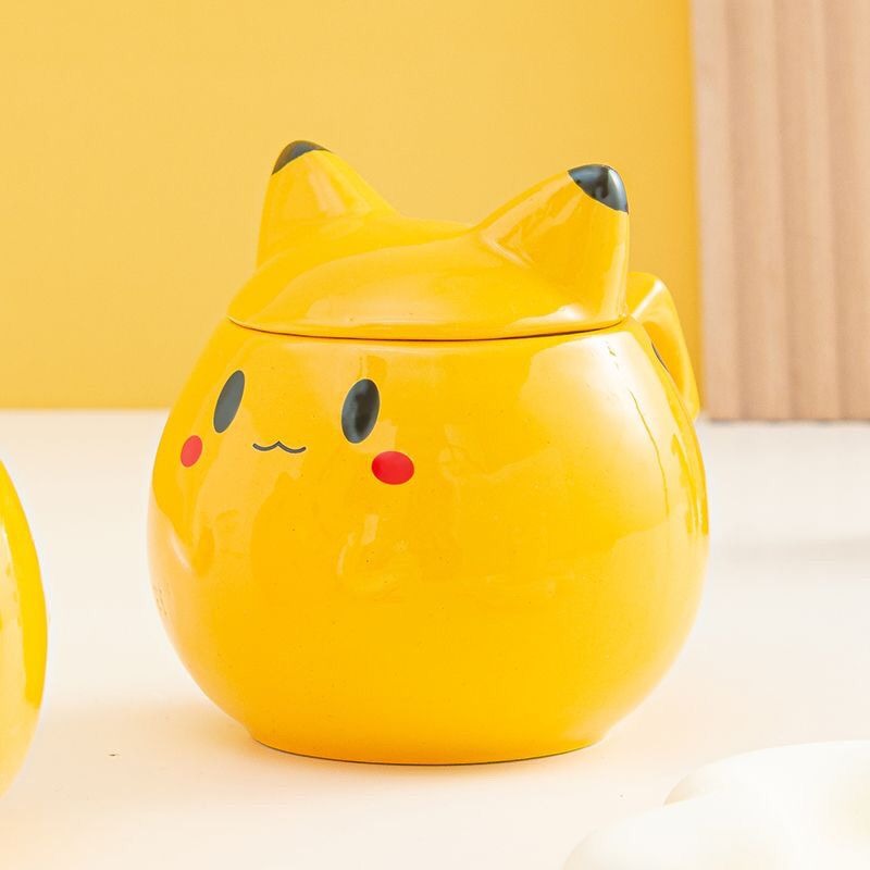クリエイティブなピカチュウ360MLハウス型セラミックマグカ - Anime Merchandise Mugs のレビューと価格
