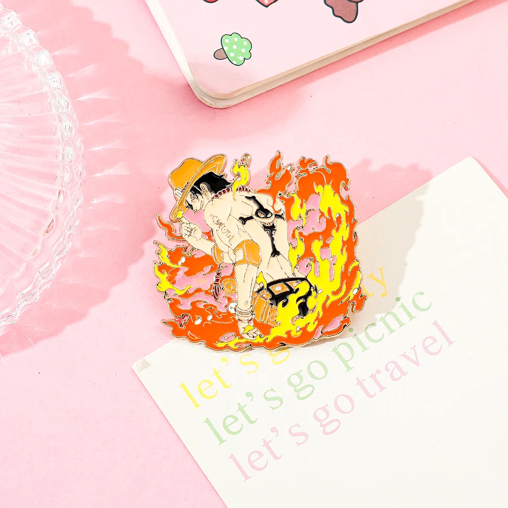 1 Pc クラシックアニメブローチ人格エースキャラクターエナ - Enamel Pin Set のレビューと価格