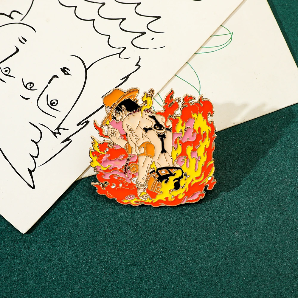 1 Pc クラシックアニメブローチ人格エースキャラクターエナ - Enamel Pin Set のレビューと価格