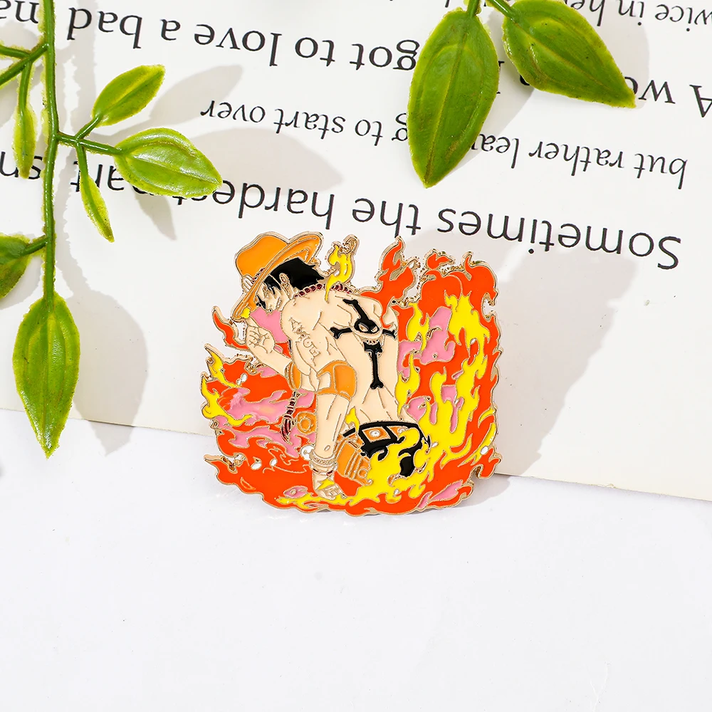 1 Pc クラシックアニメブローチ人格エースキャラクターエナ - Enamel Pin Set のレビューと価格