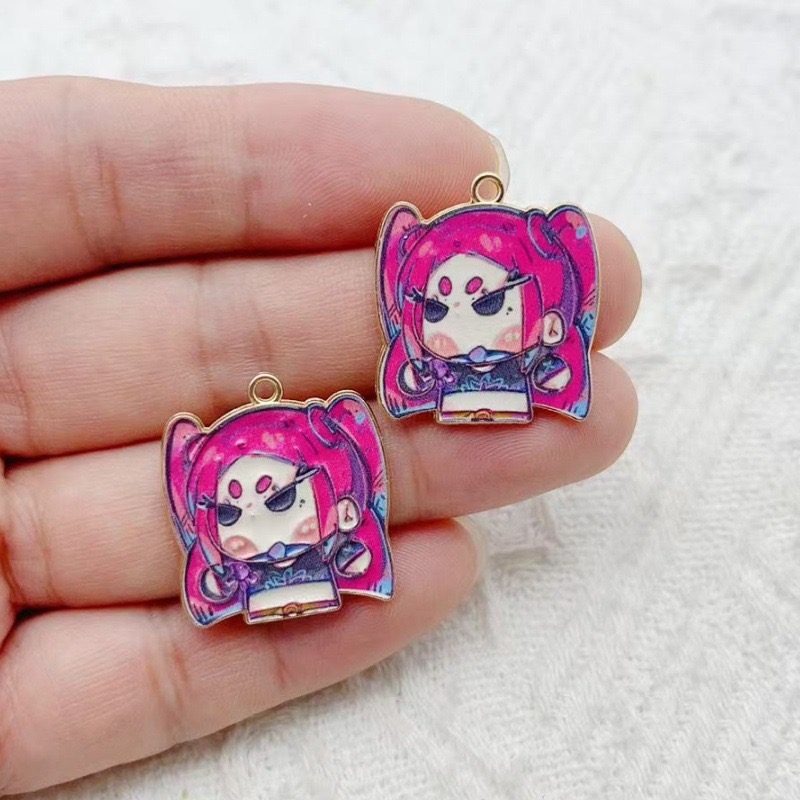 10 個漫画アニメペンダントオイルドロップ合金 DIY イヤ - Anime Merchandise Accessories のレビューと価格