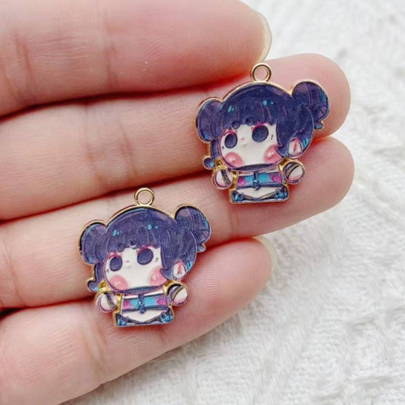 10 個漫画アニメペンダントオイルドロップ合金 DIY イヤ - Anime Merchandise Accessories のレビューと価格