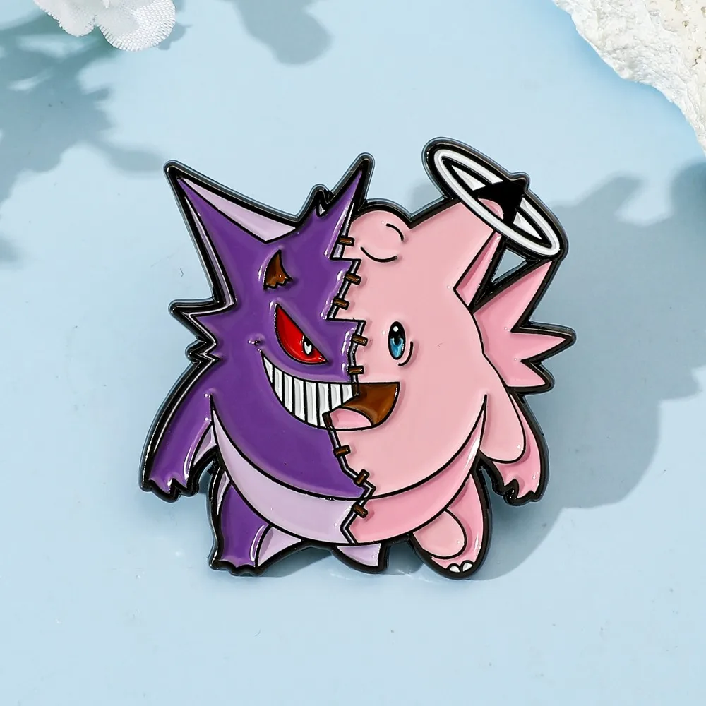 1 Pc 漫画ジグリーパフブローチハンサムゲンガーエナメルピ - Enamel Pin Set のレビューと価格