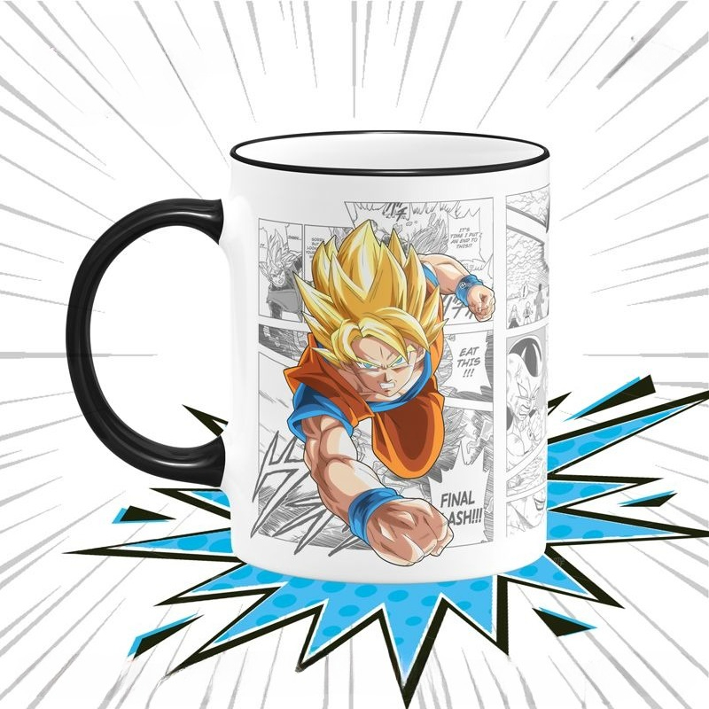 新しいドラゴンボール孫悟空アニメグッズ漫画柄セラミックマグ、 - Anime Merchandise Mugs のレビューと価格