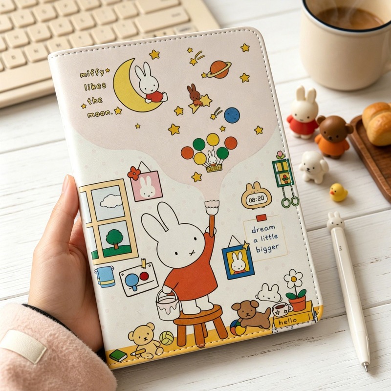 新しいB6ミッフィー可愛いノートイラスト入りカラーページジャ - Art Book Illustration のレビューと価格