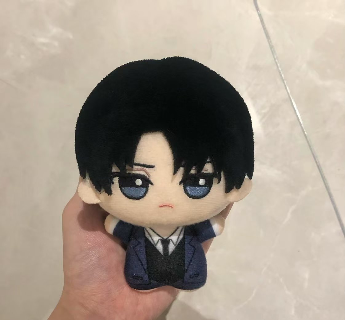 10 センチメートルリヴァイ・アッカーマンぬいぐるみアニメフ - Anime Merchandise Figure のレビューと価格