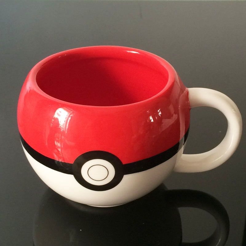 新しいモンスターボールセラミックコーヒーマグポケットモンスタ - Anime Merchandise Mugs のレビューと価格