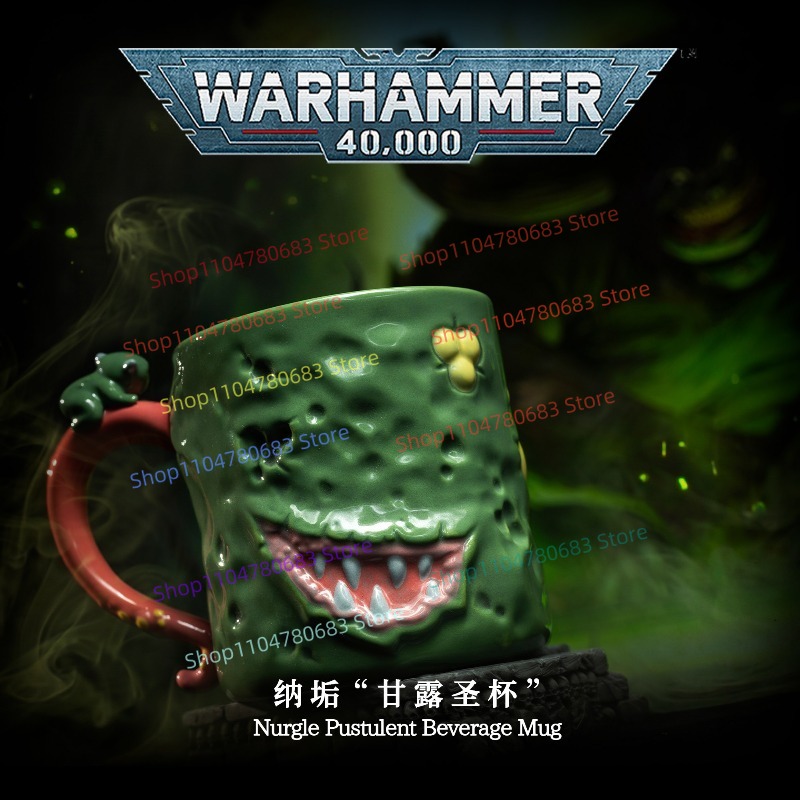 40K ナーグルマグカップ、オフィスや家庭用のセラミック製ウ - Anime Merchandise Mugs のレビューと価格