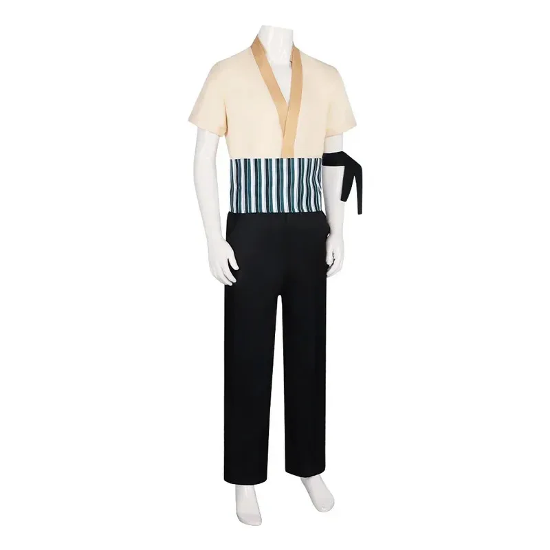 アニメ実写版ロロノア・ゾロコスプレ衣装シャツパンツ衣装ファン - Zoro Anime Merchandise のレビューと価格