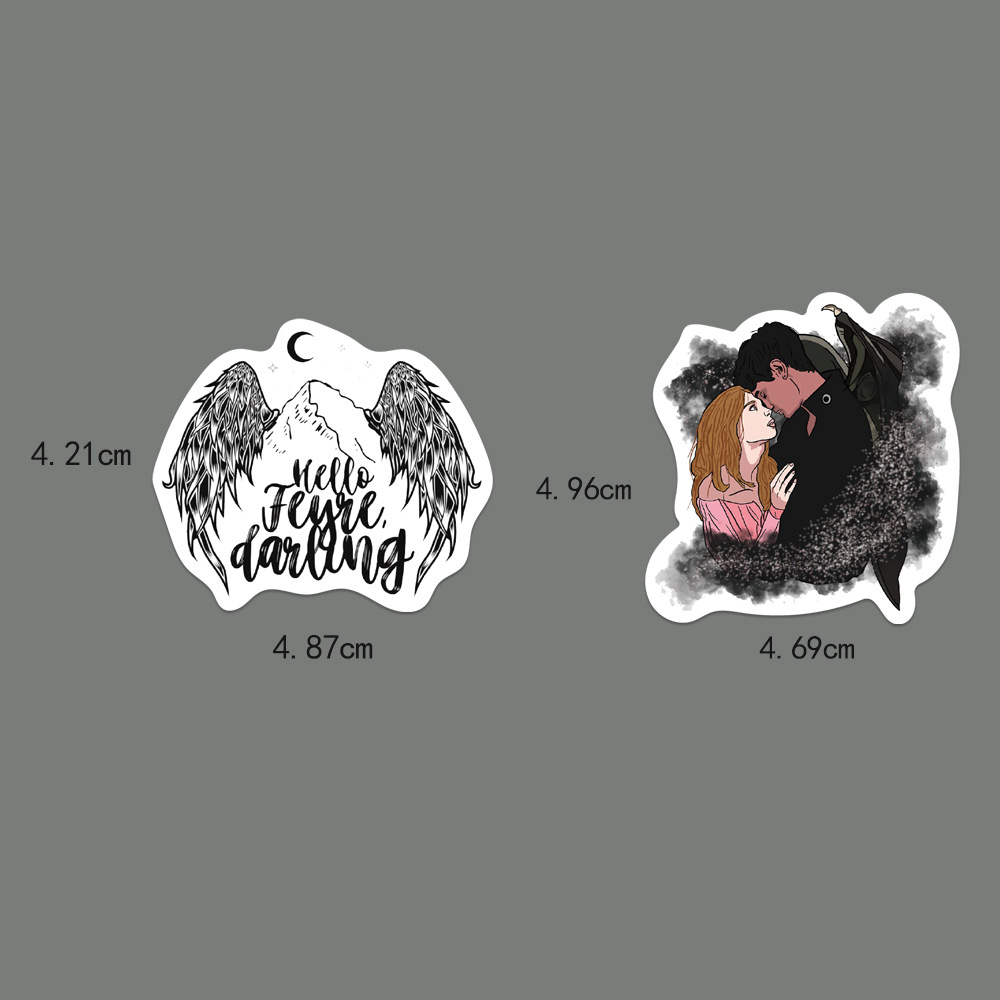 10/35/60 個 Acotar 商品ホーム装飾落書きステ - Anime Merchandise Mugs のレビューと価格