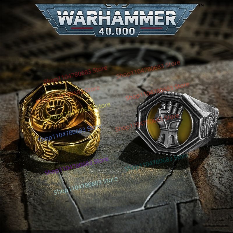 40K インペリアル フィスト ドーン インシグニア リング - Premium Anime Merchandise のレビューと価格