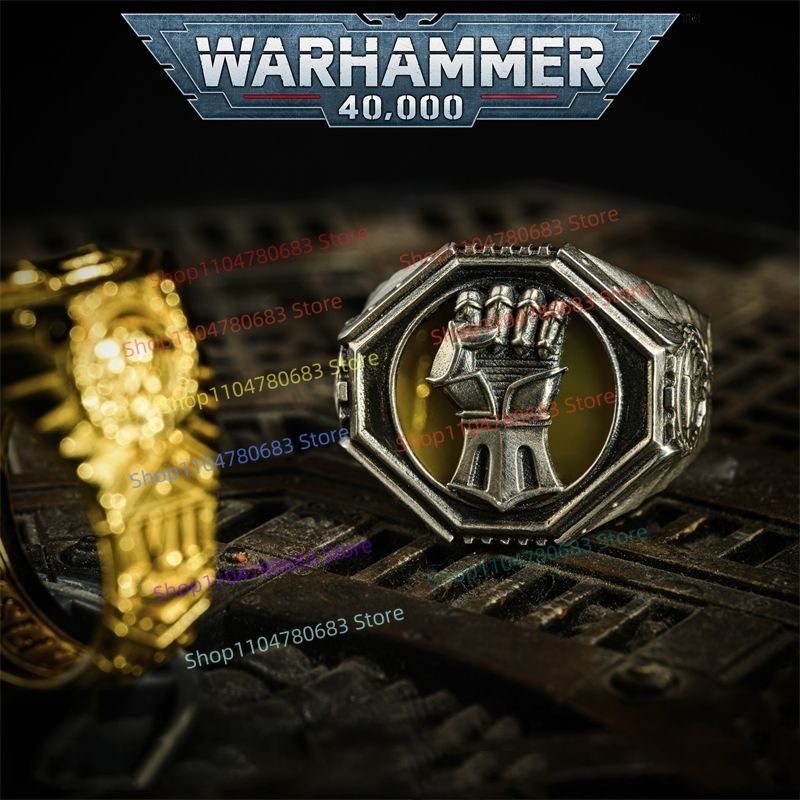 40K インペリアル フィスト ドーン インシグニア リング - Premium Anime Merchandise のレビューと価格