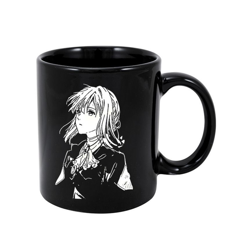 新しいヴァイオレット・エヴァーガーデン ミニマリスト個性派ア - Anime Merchandise Mugs のレビューと価格