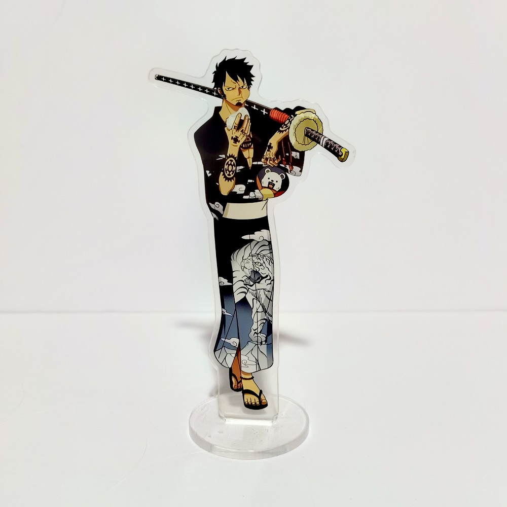 子供のためのアクリル製の置物,漫画のキャラクター,3Dモデル - Zoro Anime Merchandise のレビューと価格