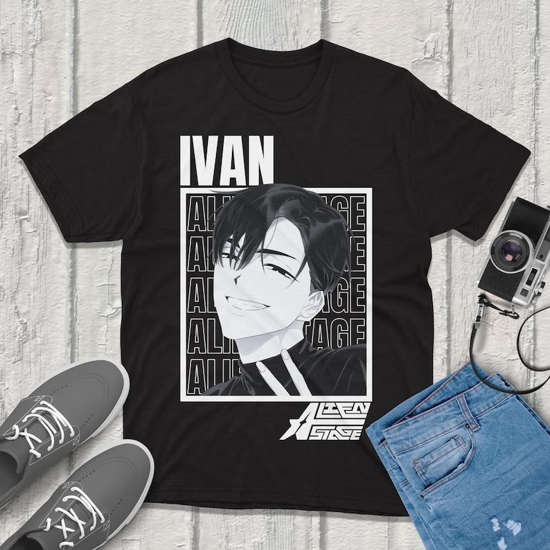 イヴァン エイリアン ステージ Tシャツ ヴィンテージ スト - Premium Anime Merchandise のレビューと価格