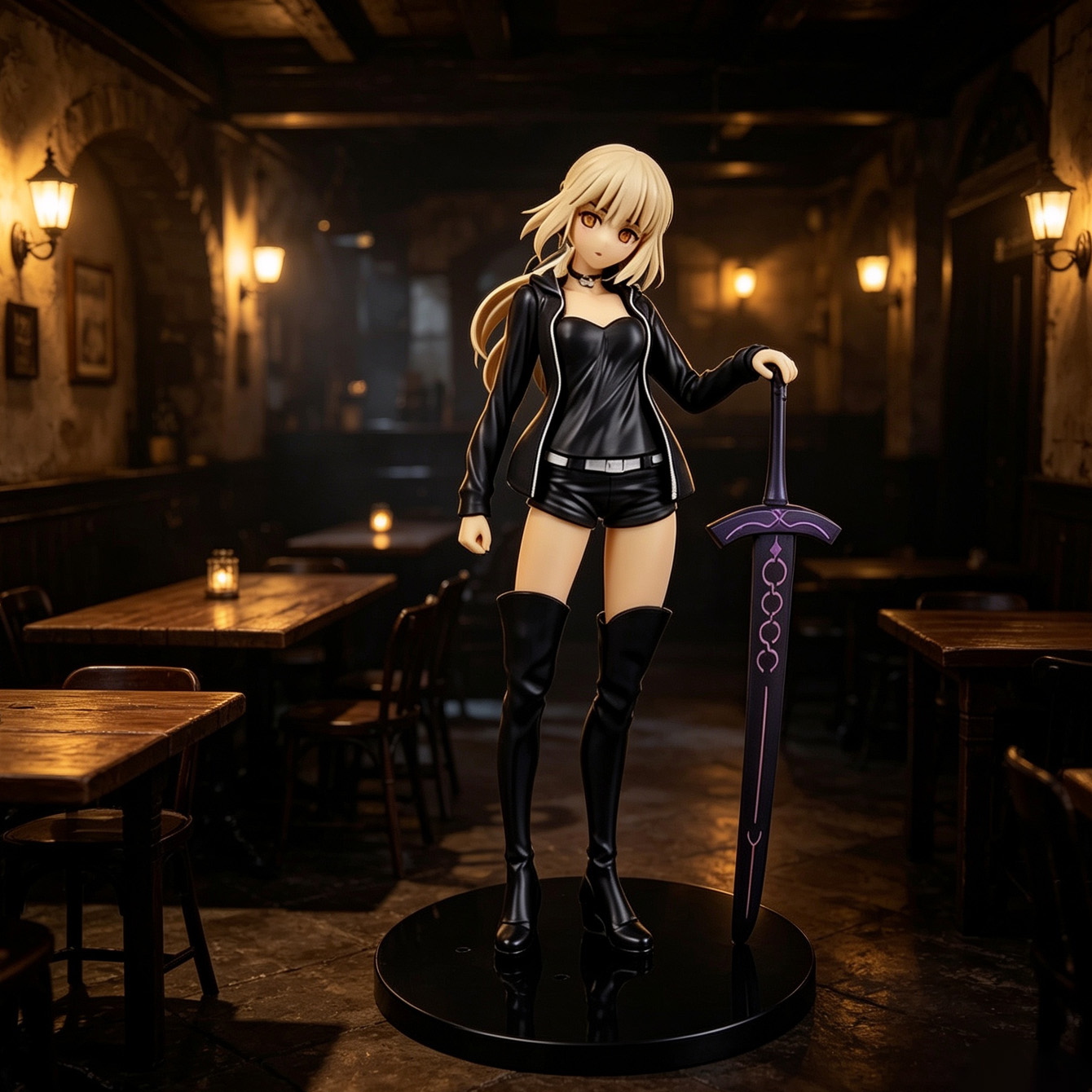 アニメフィギュア ダークナイトデザイン、プレミアムPVC素材 - Premium Anime Merchandise のレビューと価格