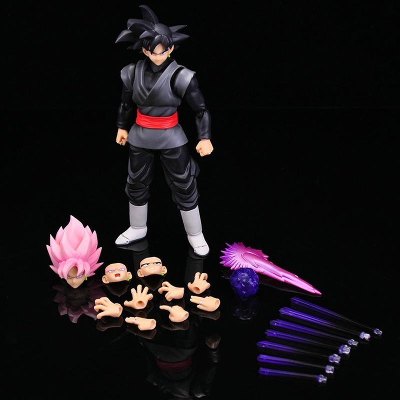 新しいドラゴンボール黒悟空ザマスアニメアクションフィギュア超 - Anime Merchandise Figure のレビューと価格