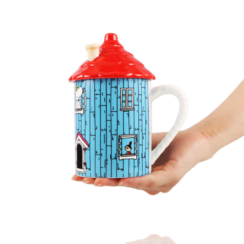 クリエイティブなムーミンハウスセラミックマグカップアニメアク - Anime Merchandise Mugs のレビューと価格