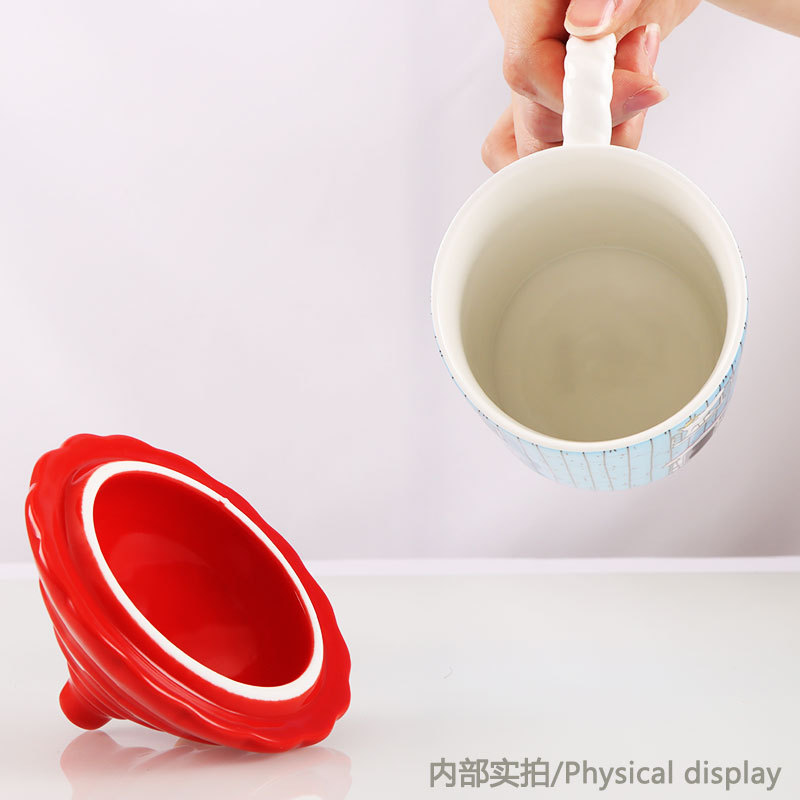 クリエイティブなムーミンハウスセラミックマグカップアニメアク - Anime Merchandise Mugs のレビューと価格