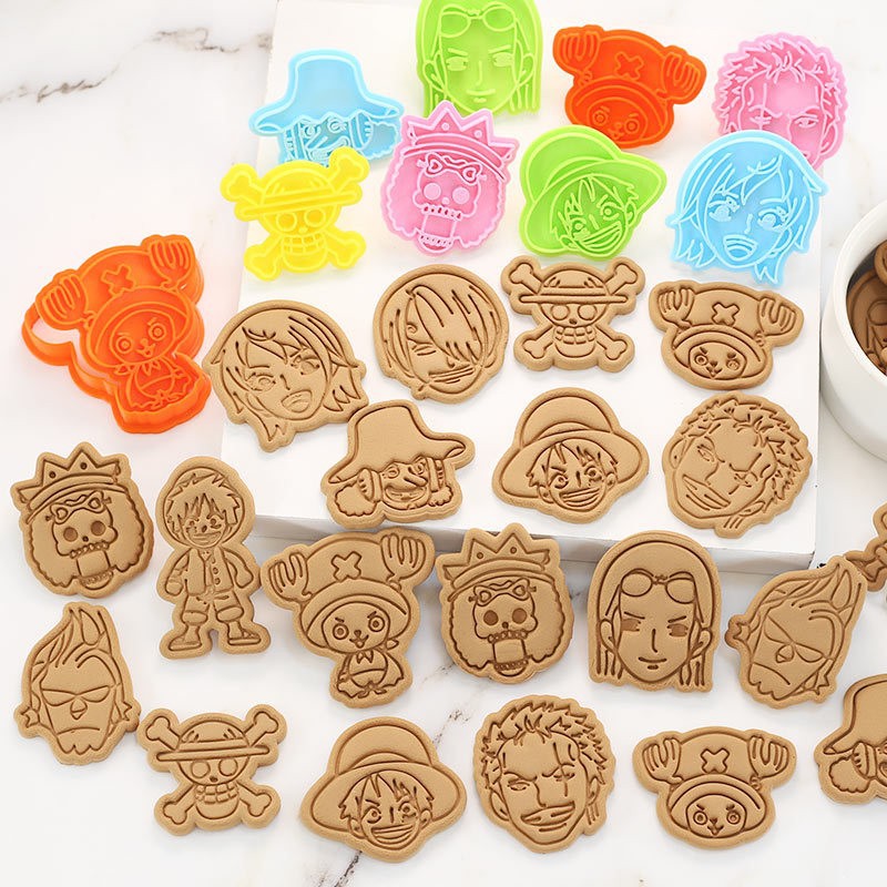 ワンピースクッキングモールドルフィゾロチョッパースカルクッキ - Zoro Anime Merchandise のレビューと価格