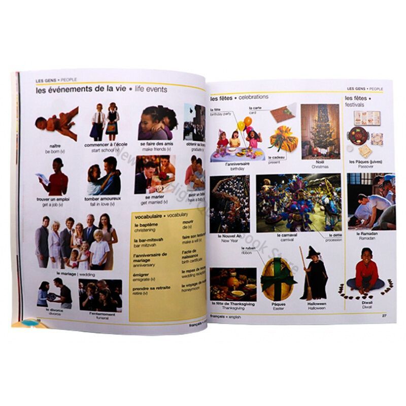 Dk-huayanビリー言語学習ブック、オリジナル、フランス - Art Book Illustration のレビューと価格